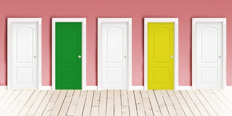 Як підібрати колір міжкімнатних дверей?