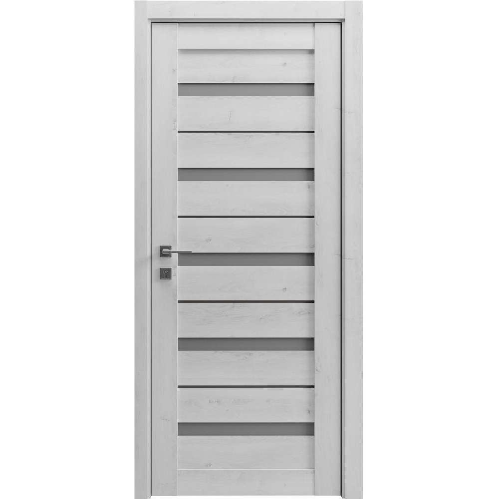 Міжкімнатні двері Гранд Lux-4 Клен білий - 23184