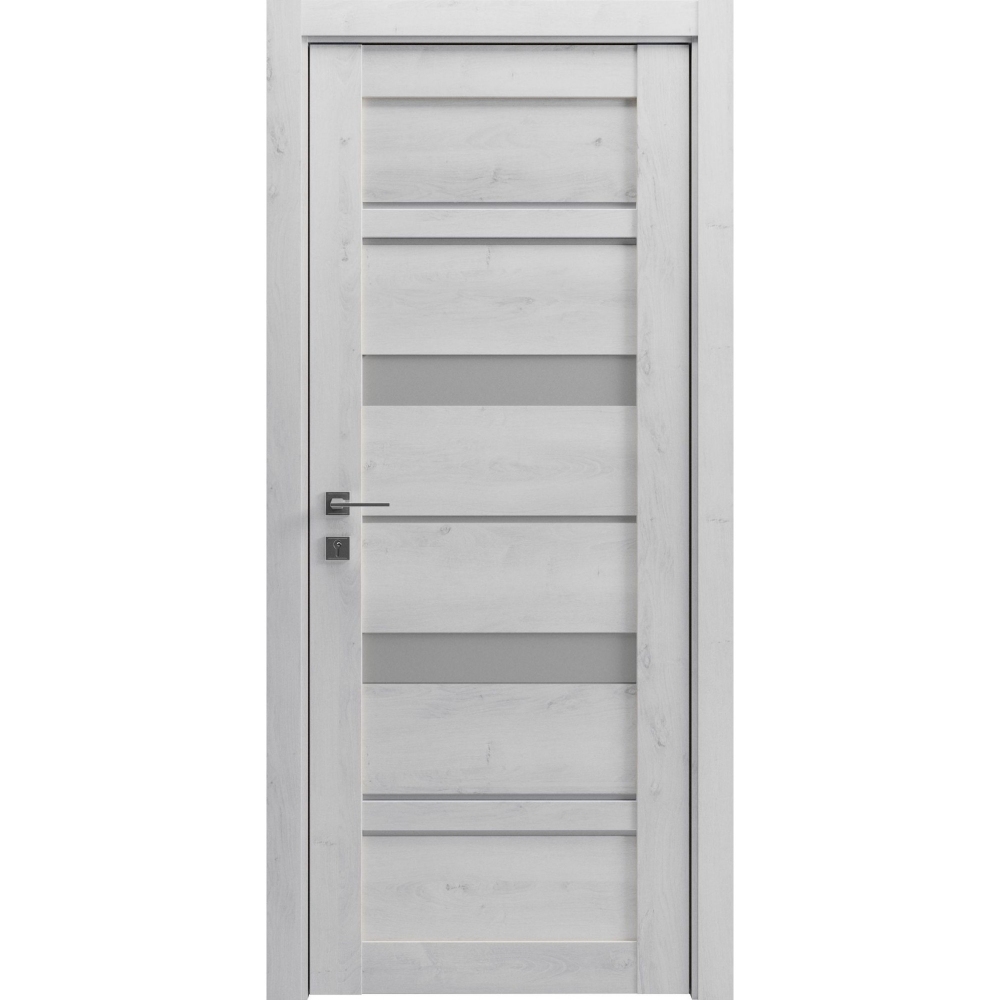 Міжкімнатні двері Гранд Lux-5 Клен білий