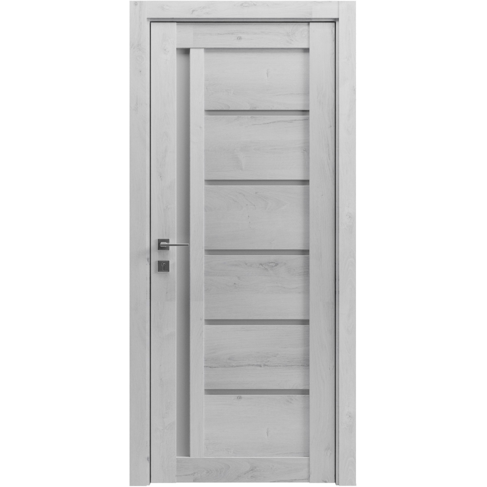Міжкімнатні двері Гранд Lux-6 Клен білий - 23186