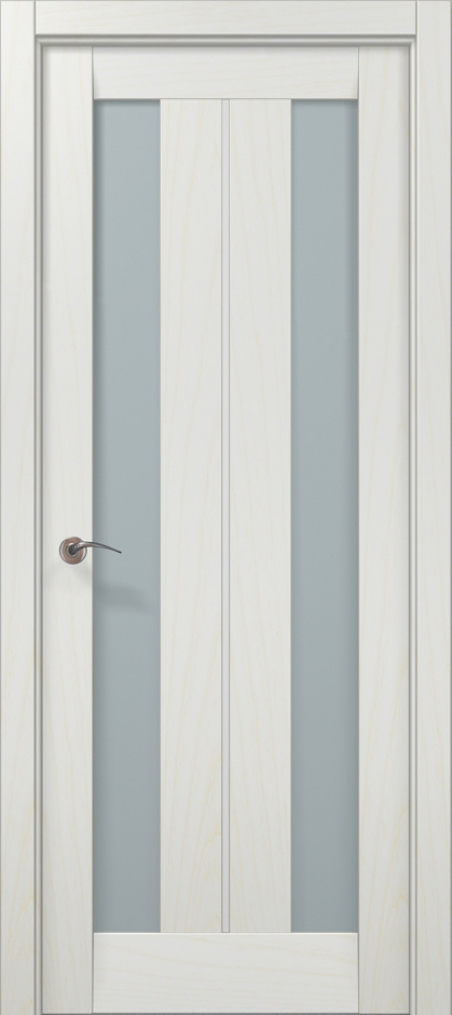 Дверне полотно Папа  Карло Millenium ML-45AL ясен білий