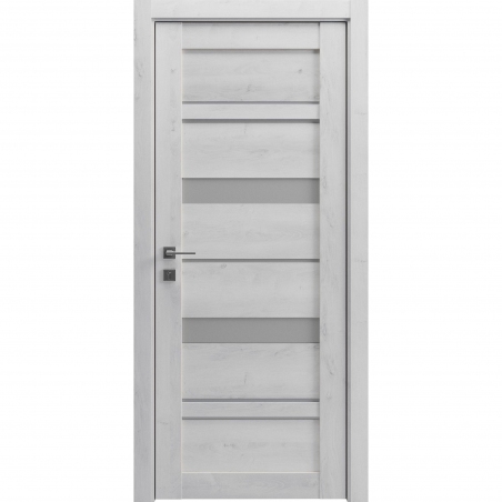 Дверне полотно Гранд Lux-5 Клен білий