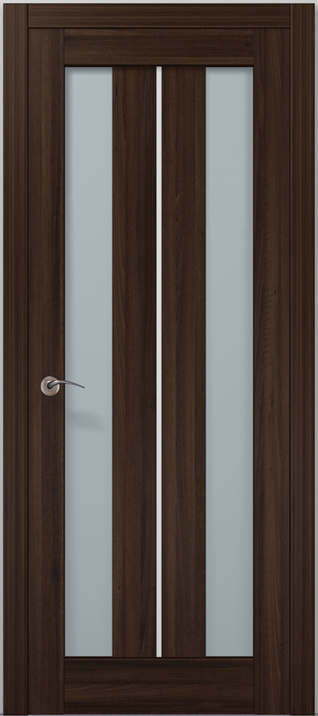Дверне полотно Папа  Карло Millenium ML-45AL ясен шоколадний 