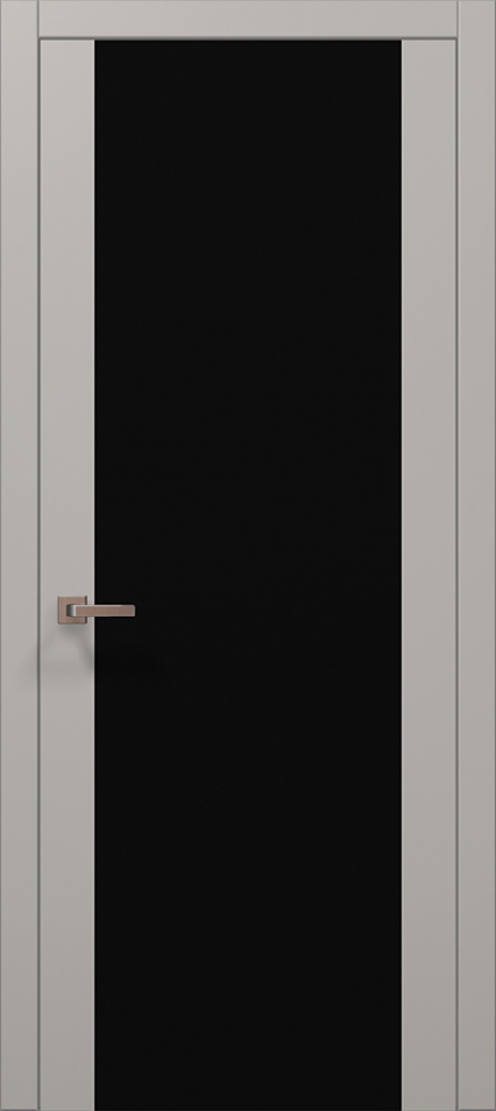 Дверне полотно Папа Карло Plato 14 ABC ML-22 дуб сірий брашований 