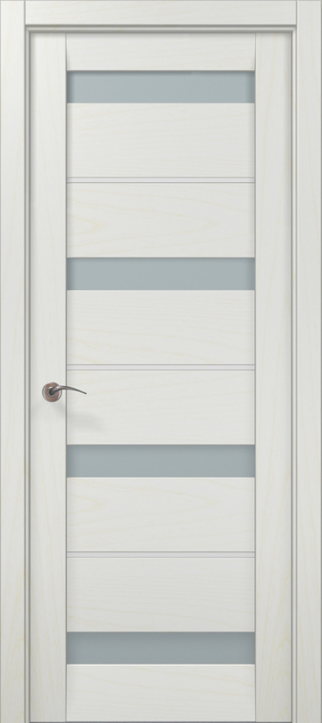 Дверне полотно Папа  Карло Millenium  ML43AL  ясен білий 