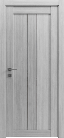 Дверное полотно Гранд Lux-1Дримвуд серый black