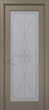 Дверне полотно Папа-Карло CP-509 Бевелс Сандалове дерево