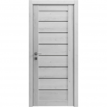 Міжкімнатні двері Гранд Lux-2 Клен білий